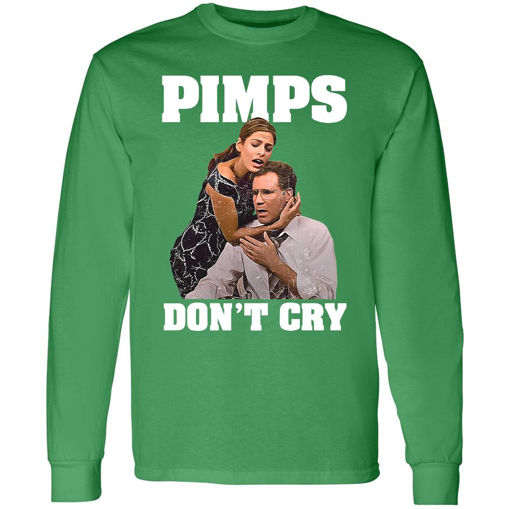 Long Sleeve T-Shirt - G7PZFBJ7 - Irish Green - 10