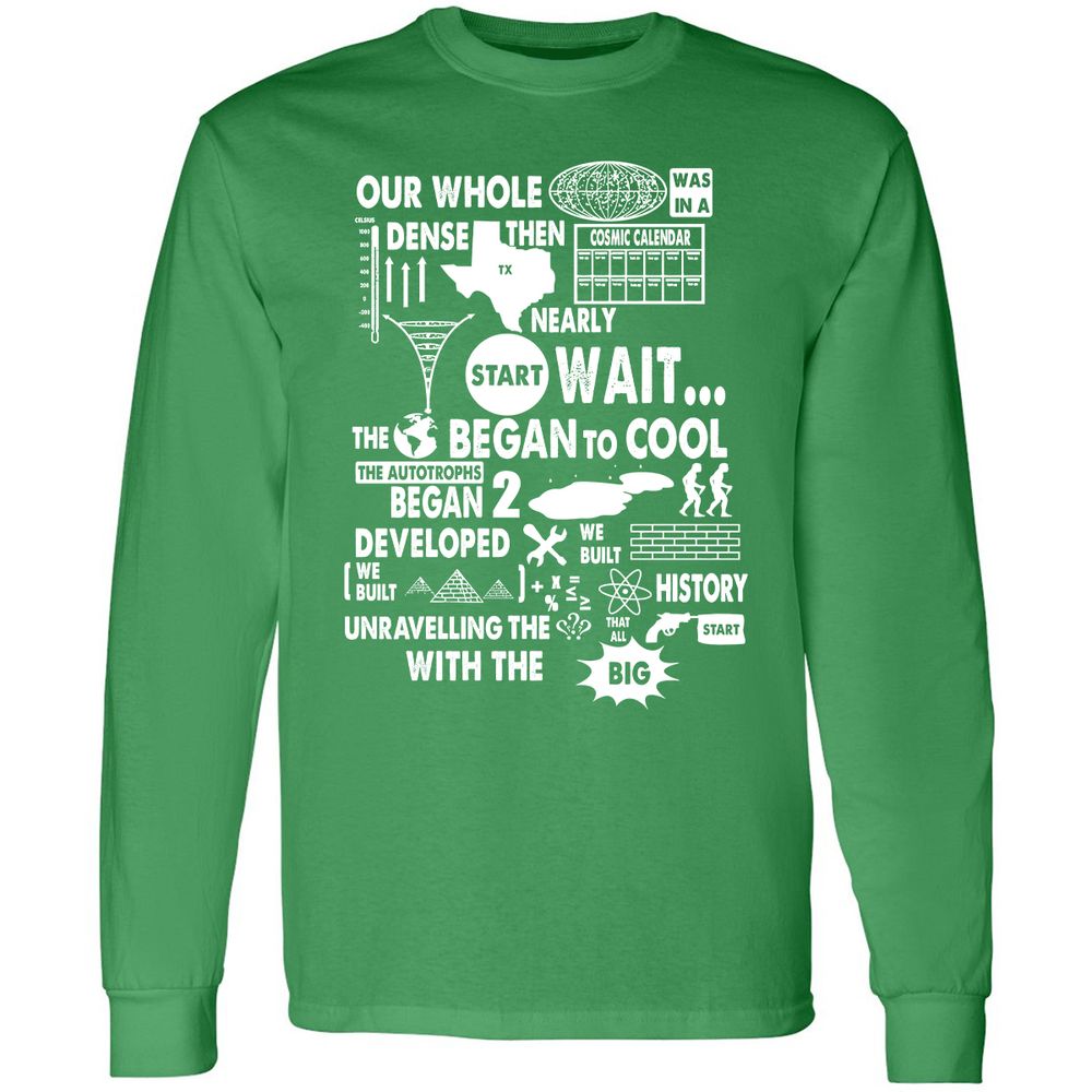 Long Sleeve T-Shirt - 26KAP983 - Irish Green - 10