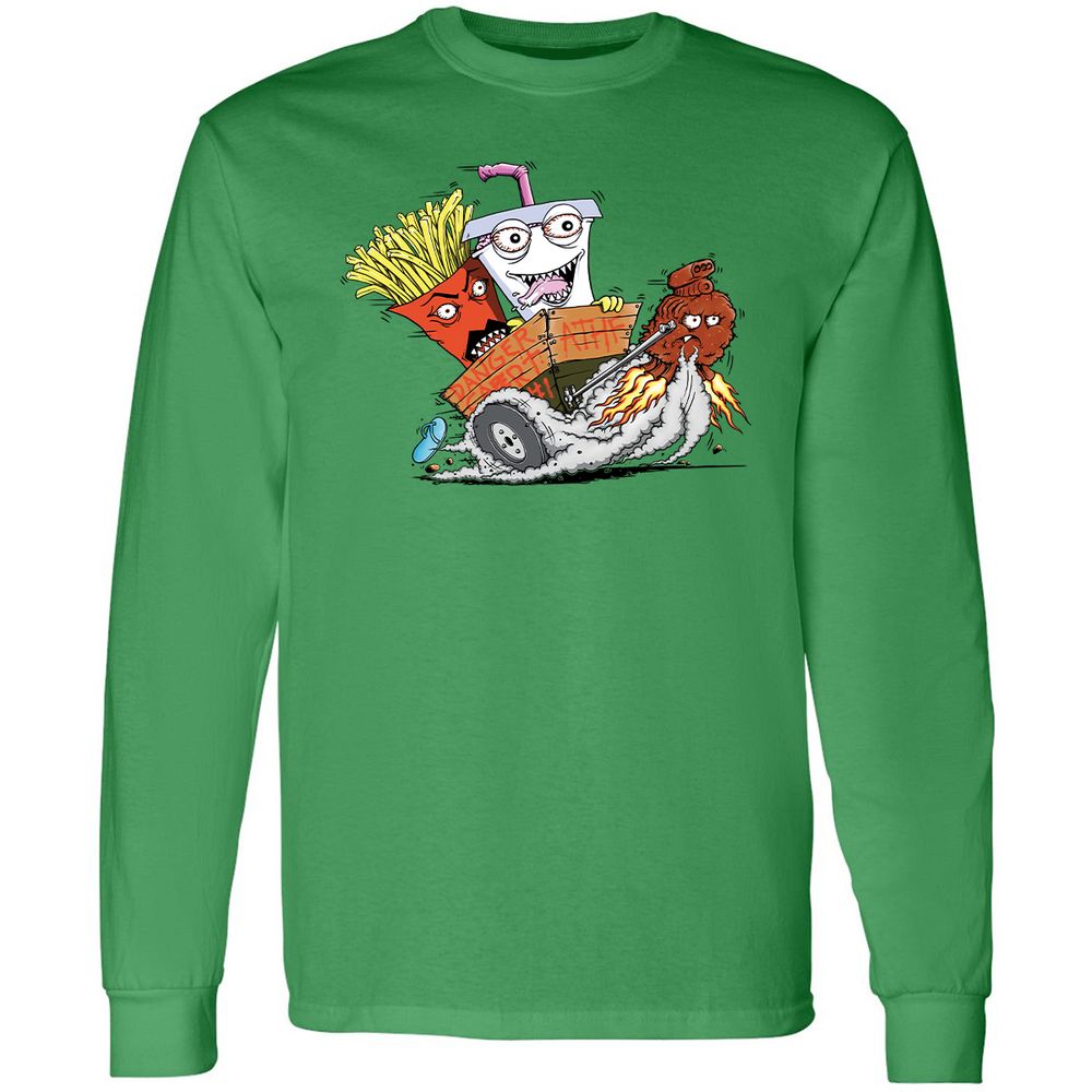 Long Sleeve T-Shirt - C977PTYD - Irish Green - 10