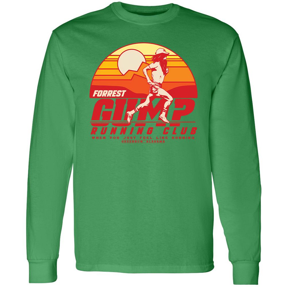 Long Sleeve T-Shirt - BZ4WX49T - Irish Green - 10