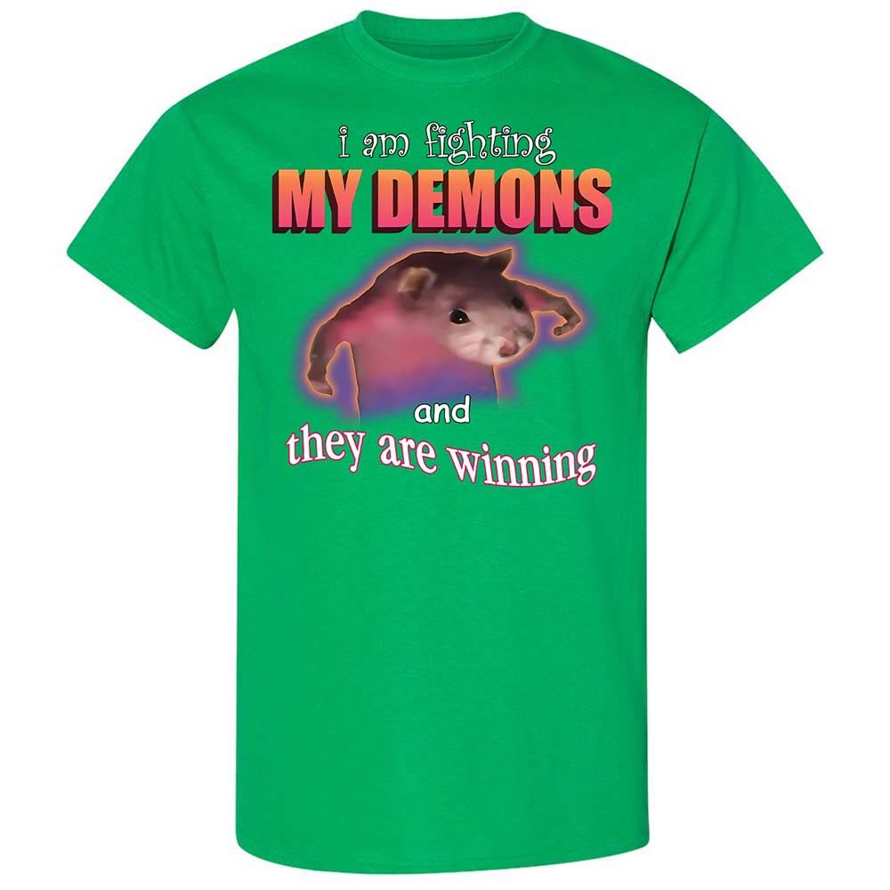 I'm fighting my demons - Irish Green - 10