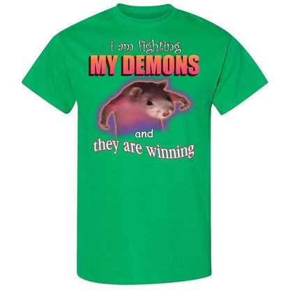 I'm fighting my demons - Irish Green - 10