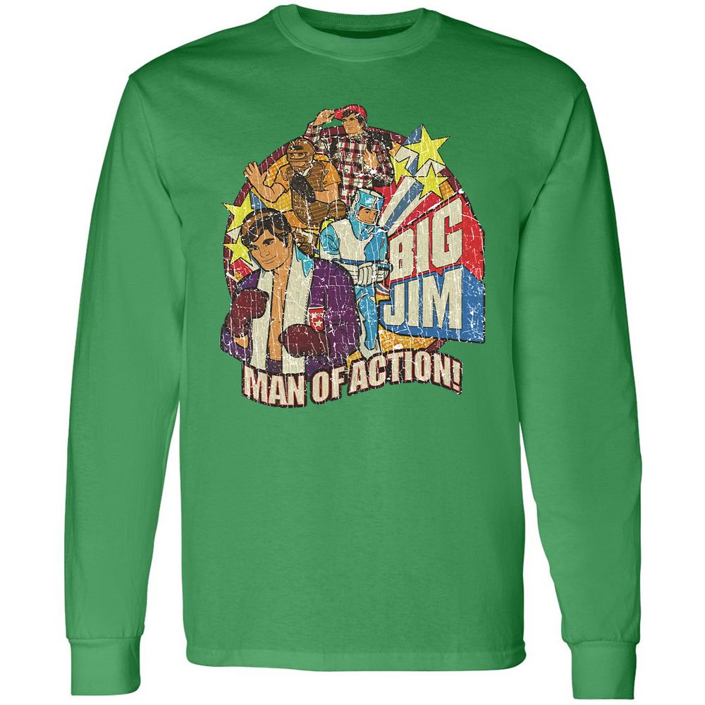 Long Sleeve T-Shirt - WGT6ACF3 - Irish Green - 10