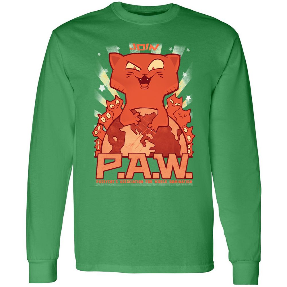 Long Sleeve T-Shirt - AY8AEGCU - Irish Green - 10
