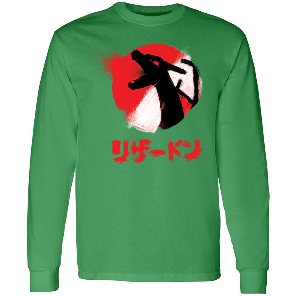 Long Sleeve T-Shirt - T7A8PYXM - Irish Green - 10