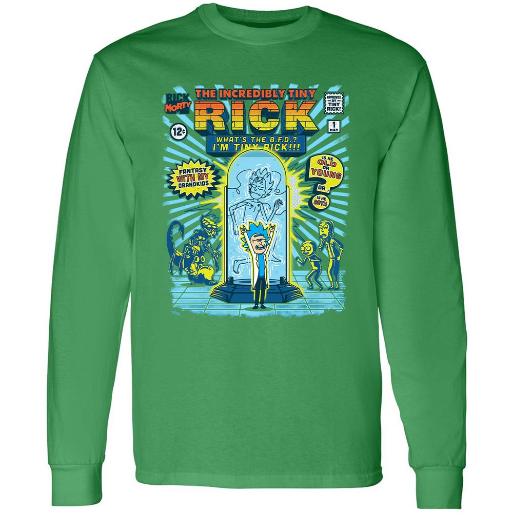 Long Sleeve T-Shirt - M8R3LZYT - Irish Green - 10