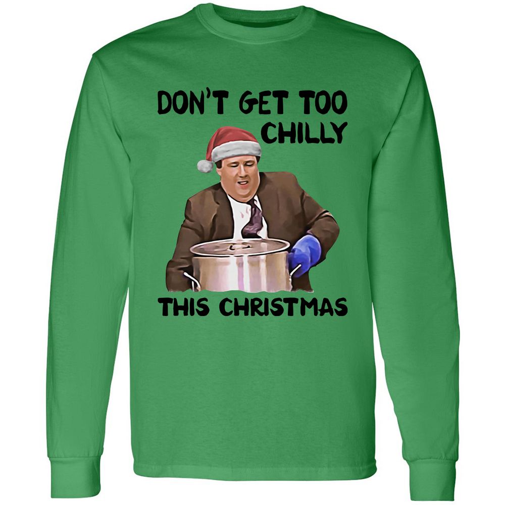 Long Sleeve T-Shirt - QGWC7FZS - Irish Green - 10