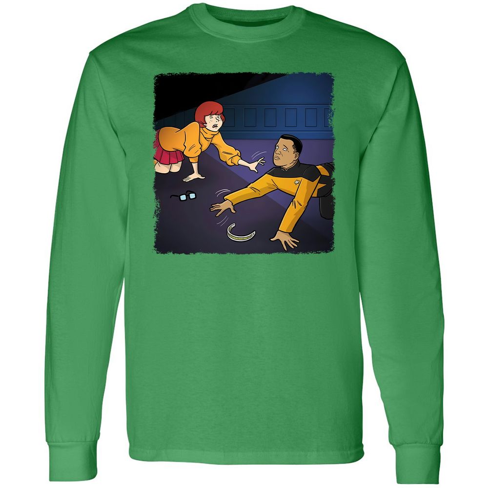 Long Sleeve T-Shirt - QZPGL7PL - Irish Green - 10