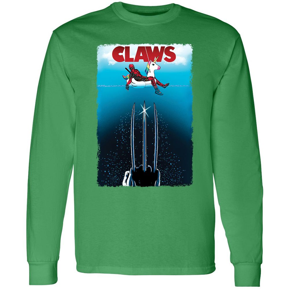 Long Sleeve T-Shirt - 9D9MVPFU - Irish Green - 10