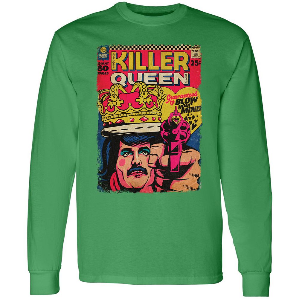 Long Sleeve T-Shirt - TFDAVSZW - Irish Green - 10