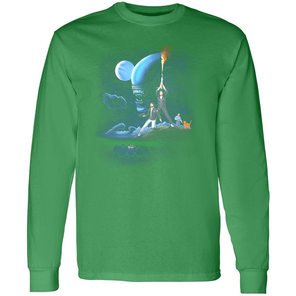 Long Sleeve T-Shirt - KU5NLDZS - Irish Green - 10