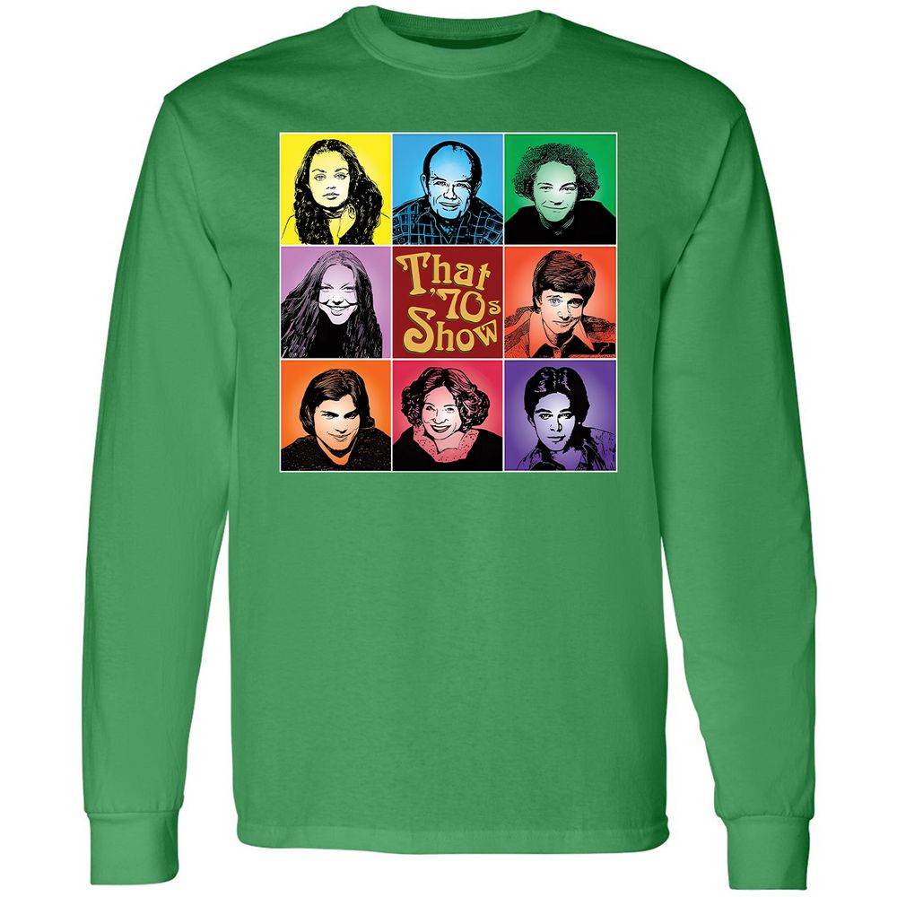 Long Sleeve T-Shirt - RPE8PUQ6 - Irish Green - 10