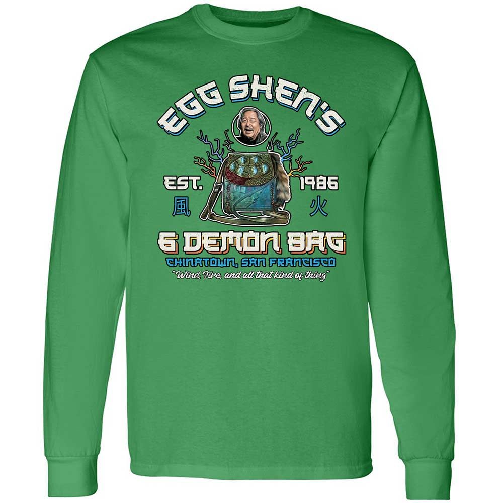 Long Sleeve T-Shirt - L7Y5AYUN - Irish Green - 10