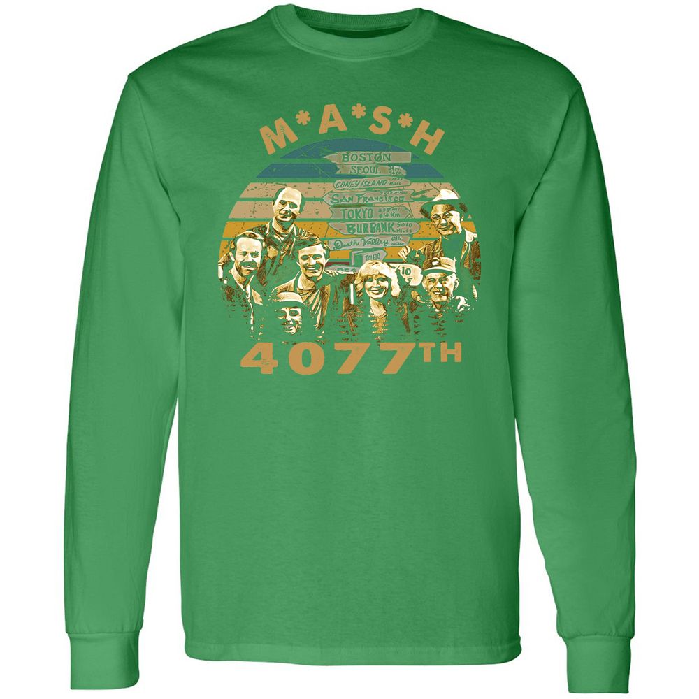 Long Sleeve T-Shirt - VTKKRLN4 - Irish Green - 10