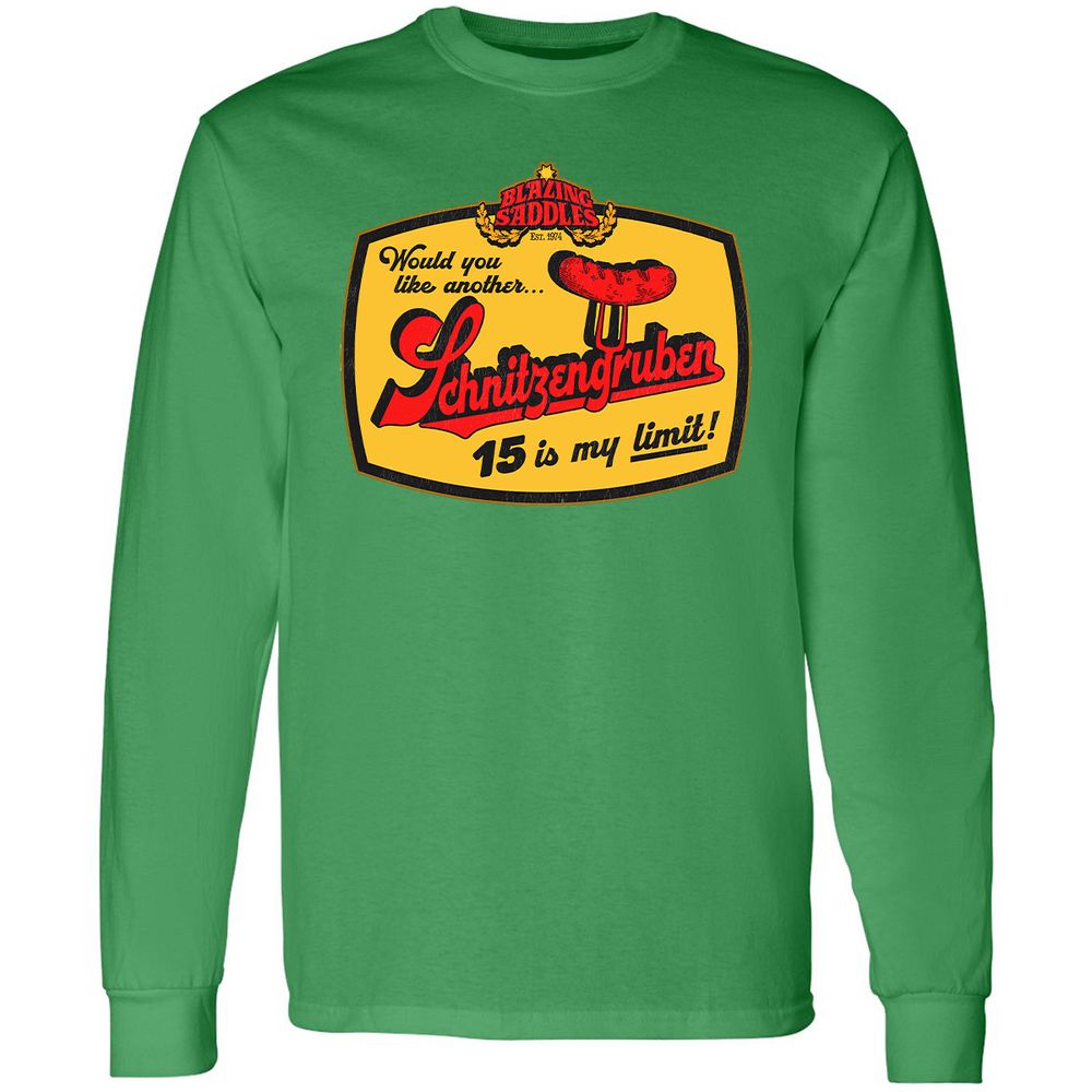 Long Sleeve T-Shirt - BJG66XCK - Irish Green - 10