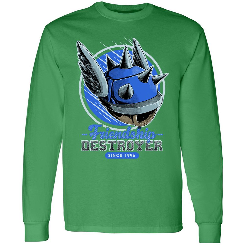 Long Sleeve T-Shirt - BR2CDMQZ - Irish Green - 10