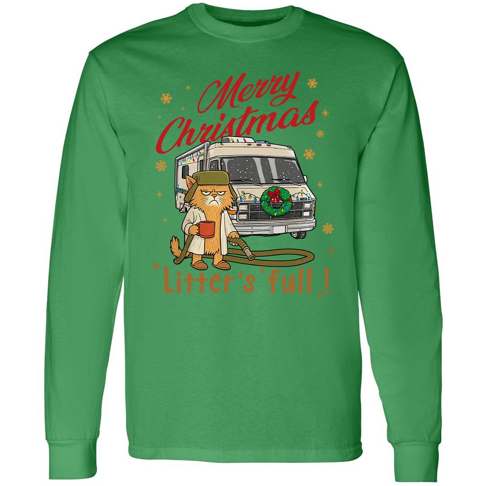 Long Sleeve T-Shirt - QJTQLMAC - Irish Green - 10