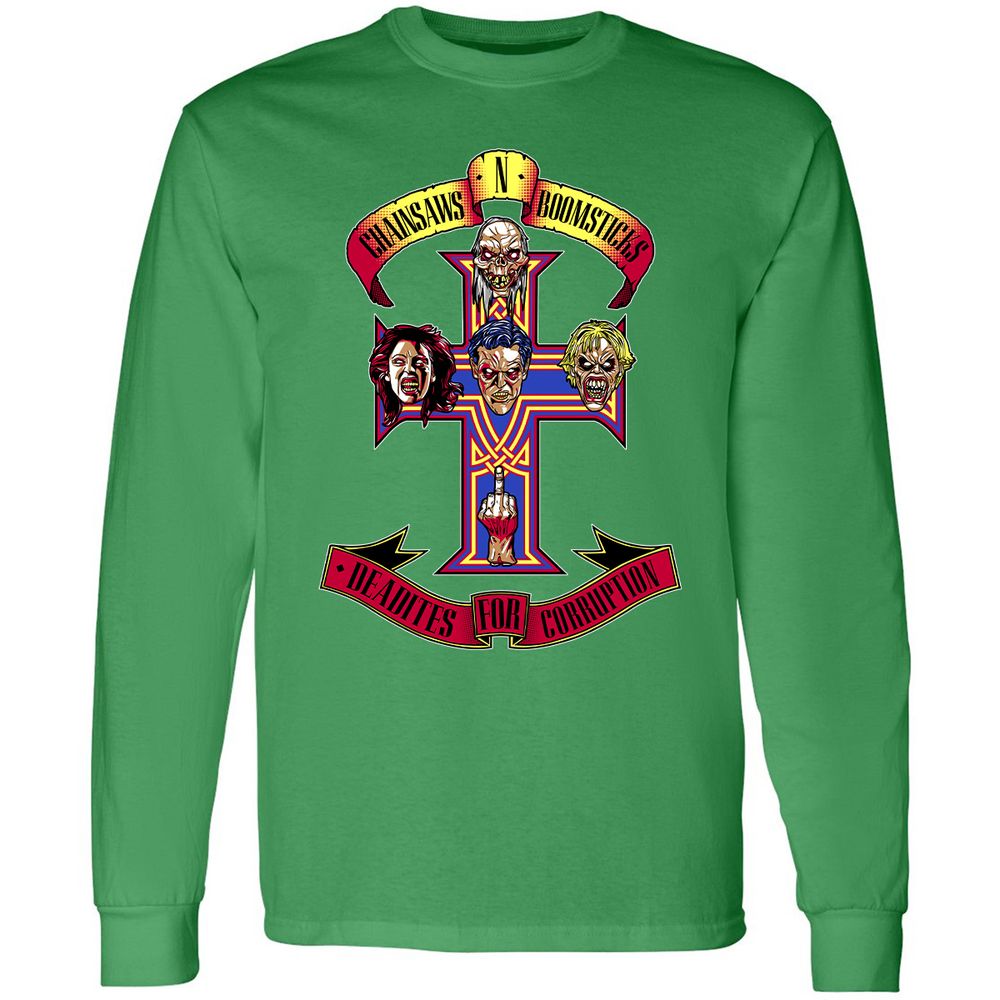 Long Sleeve T-Shirt - UQW6SSGK - Irish Green - 10