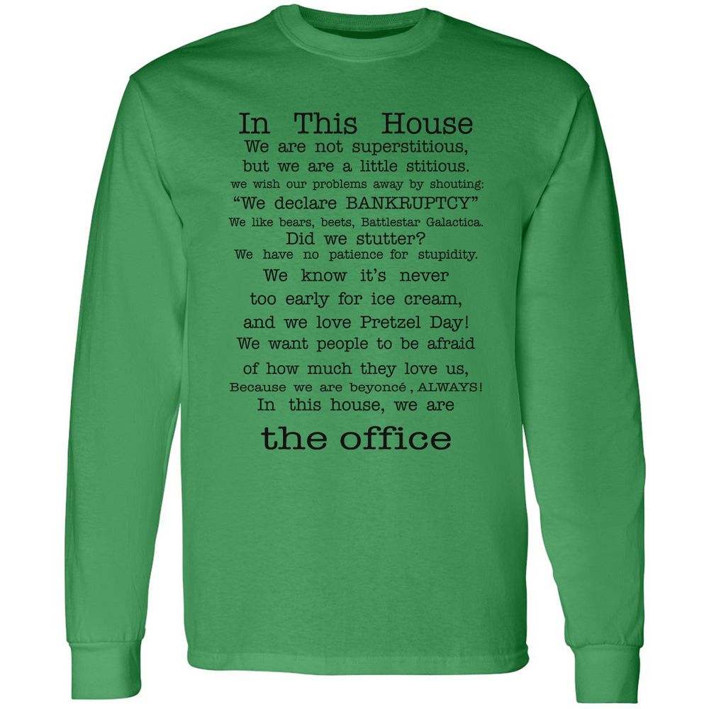 Long Sleeve T-Shirt - F35YFPTU - Irish Green - 10