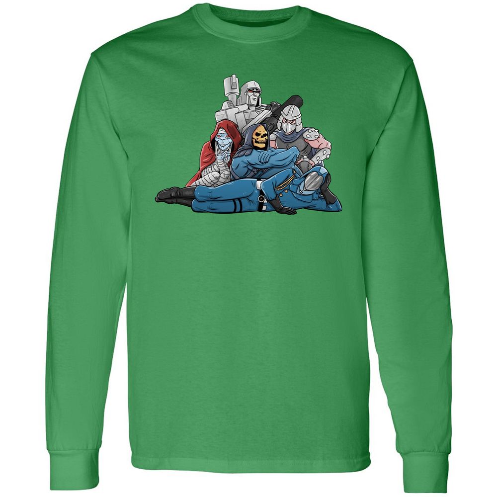 Long Sleeve T-Shirt - 5HT2BVS8 - Irish Green - 10