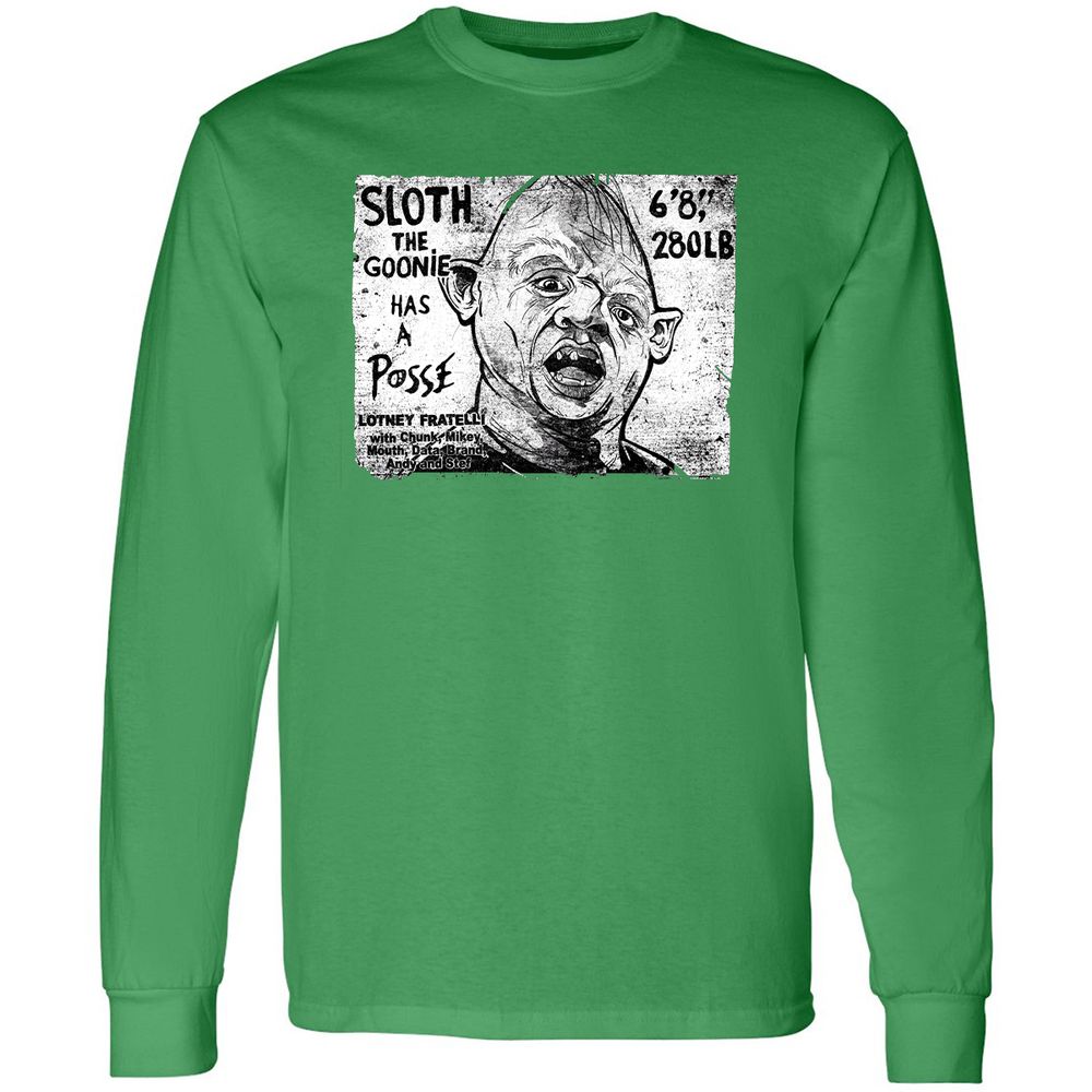 Long Sleeve T-Shirt - 1J9UDHML - Irish Green - 10