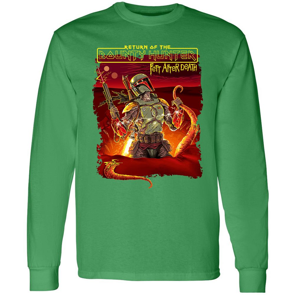 Long Sleeve T-Shirt - ZDDH9M9G - Irish Green - 10