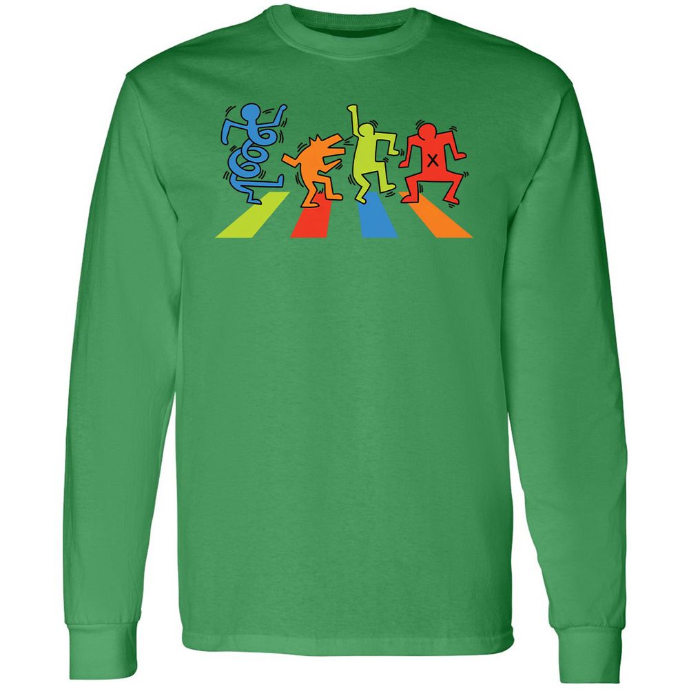 Long Sleeve T-Shirt - 8F98W92E - Irish Green - 10