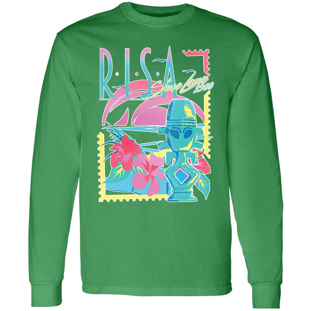 Long Sleeve T-Shirt - 7A6SMA9F - Irish Green - 10