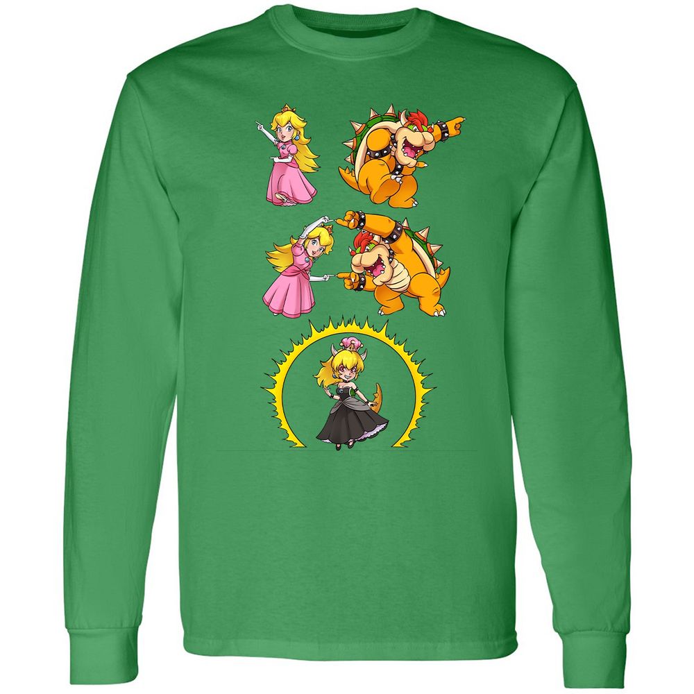 Long Sleeve T-Shirt - 5ZA6W2UZ - Irish Green - 10