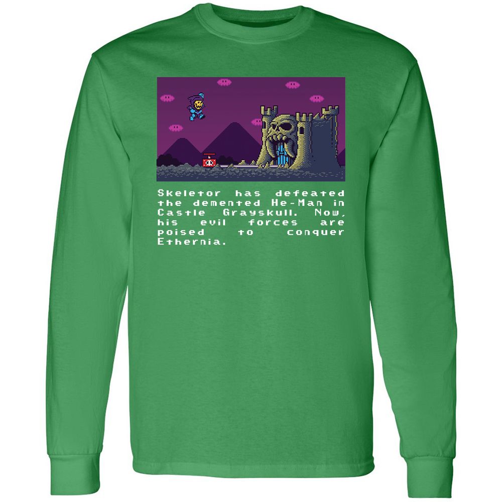 Long Sleeve T-Shirt - BG3FEJB5 - Irish Green - 10