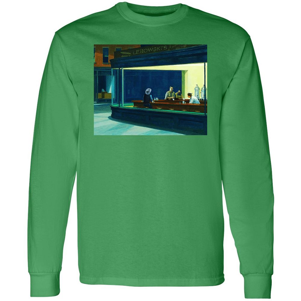 Long Sleeve T-Shirt - 2E4TDWS8 - Irish Green - 10