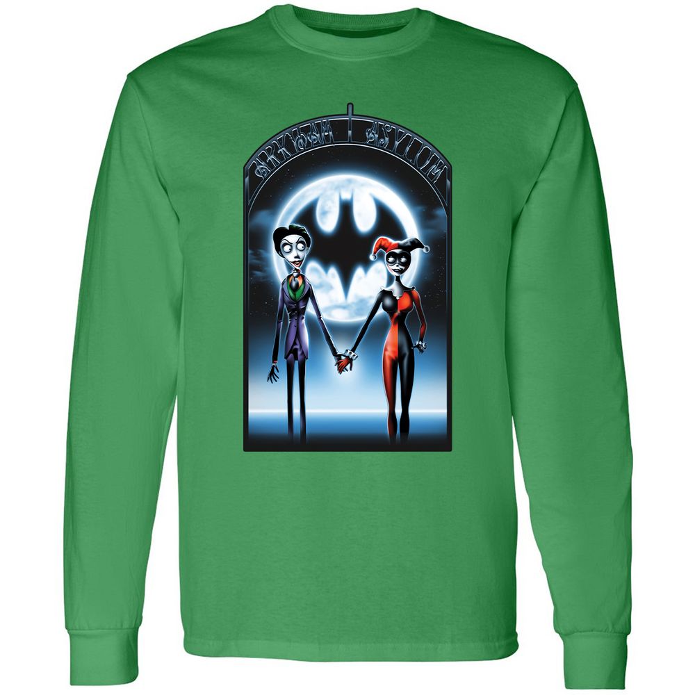 Long Sleeve T-Shirt - BVY7GEU8 - Irish Green - 10