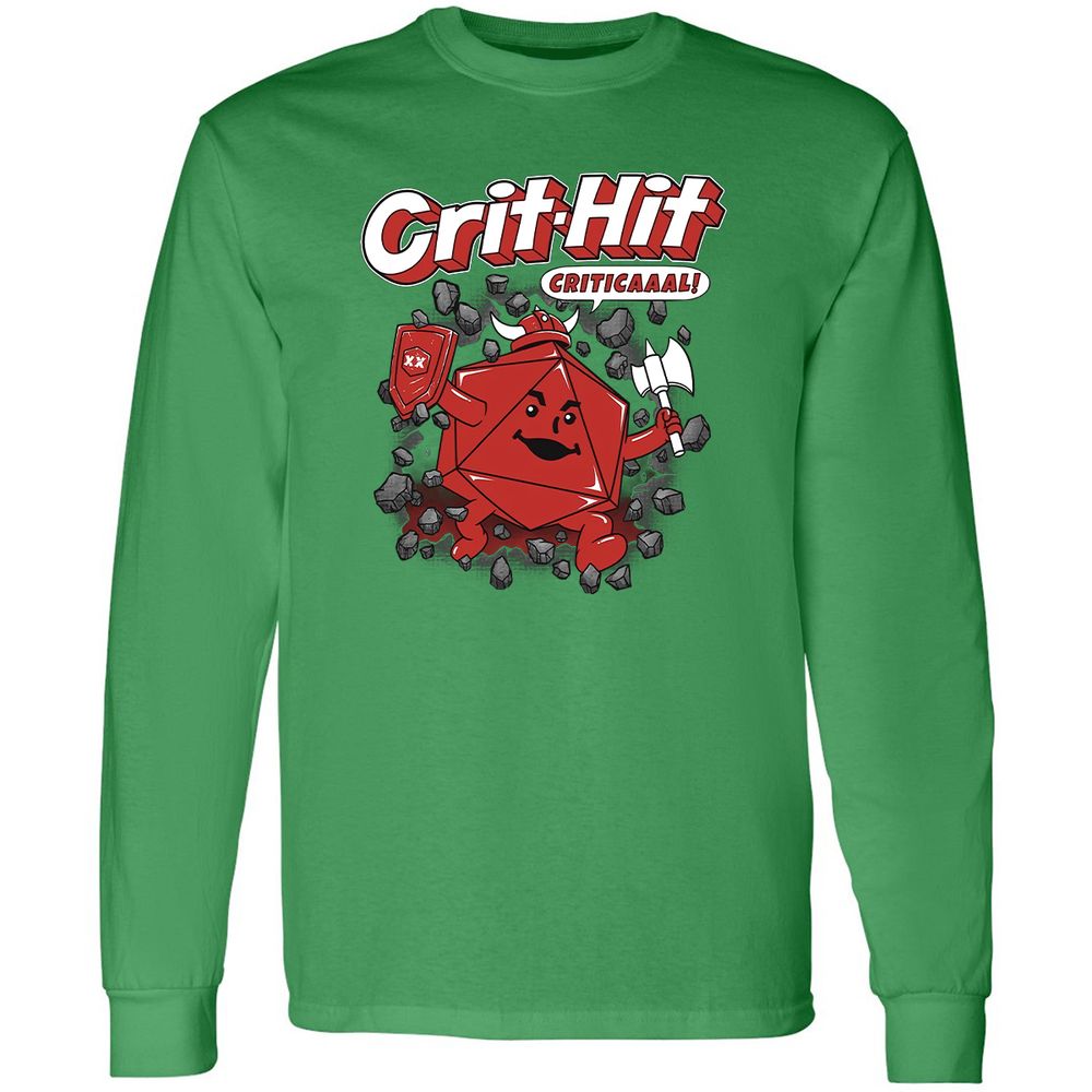 Long Sleeve T-Shirt - B5F6HTBN - Irish Green - 10