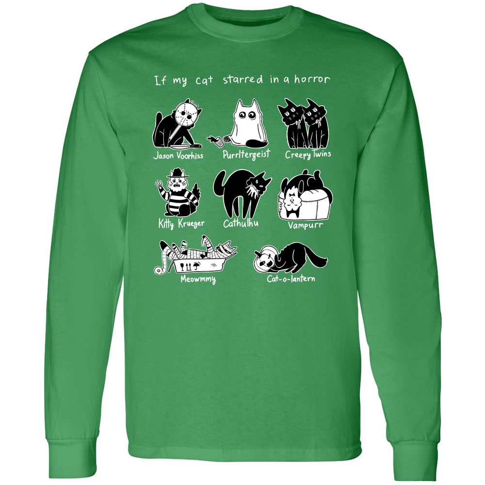 Long Sleeve T-Shirt - AELJHD4Z - Irish Green - 10