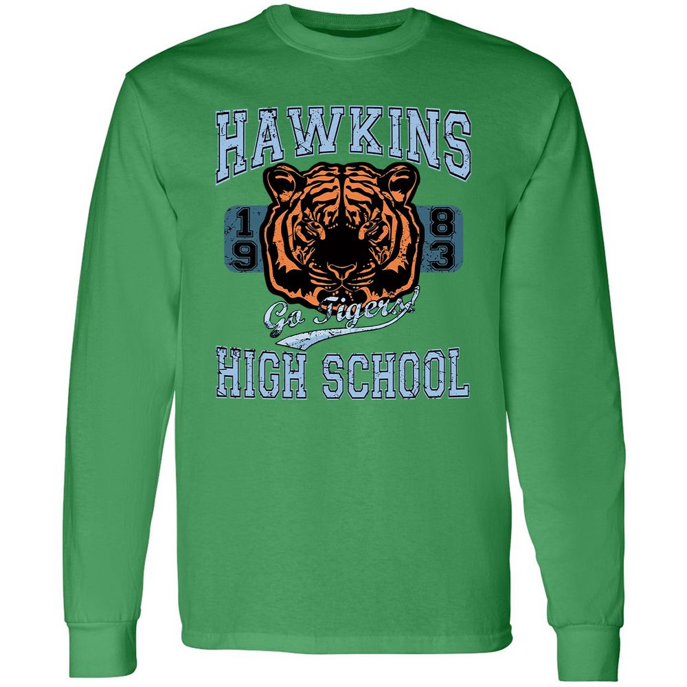 Long Sleeve T-Shirt - 51CY5ZMR - Irish Green - 10