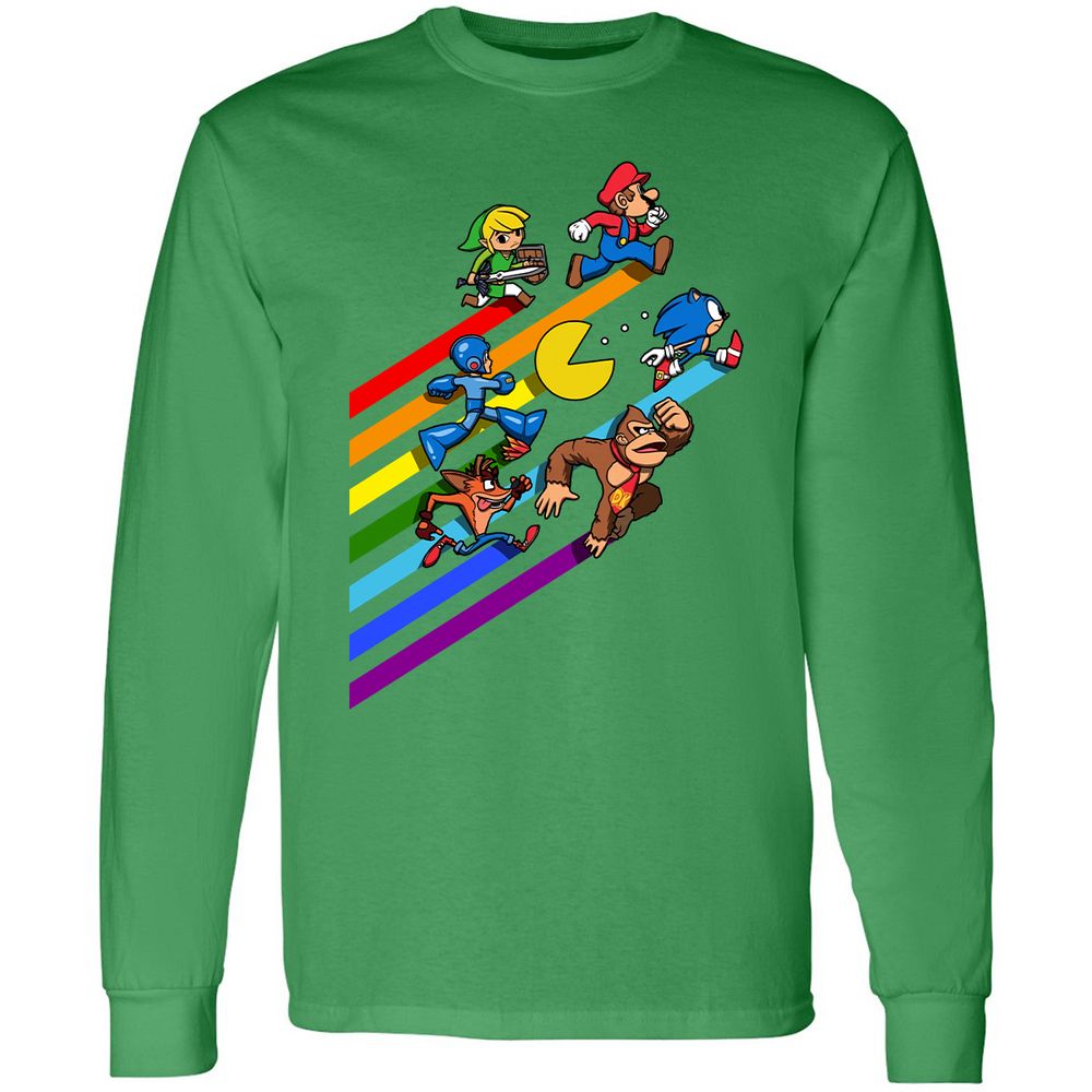 Long Sleeve T-Shirt - R8627NCT - Irish Green - 10