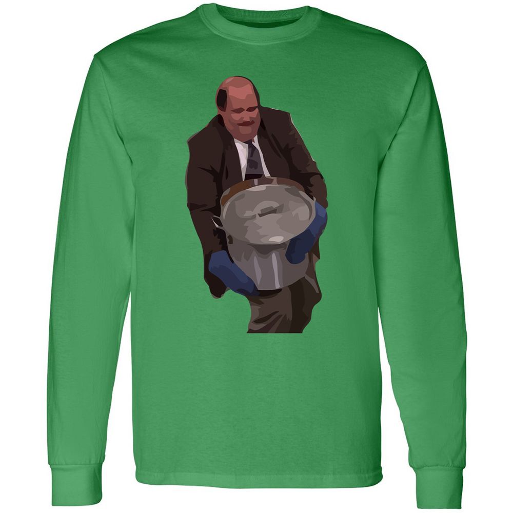 Long Sleeve T-Shirt - LGC1Z7X9 - Irish Green - 10