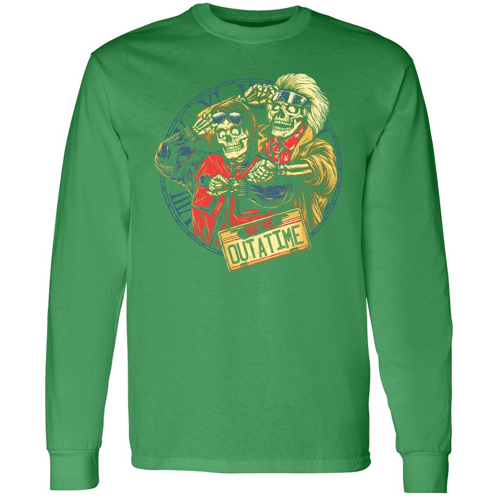 Long Sleeve T-Shirt - QDSX9QDR - Irish Green - 10