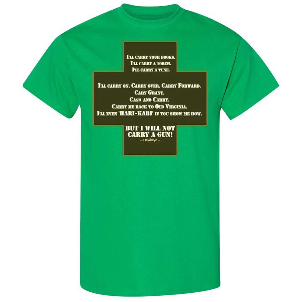 I Will Not Carry a Gun - Irish Green - 10