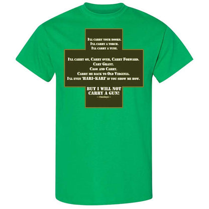I Will Not Carry a Gun - Irish Green - 10