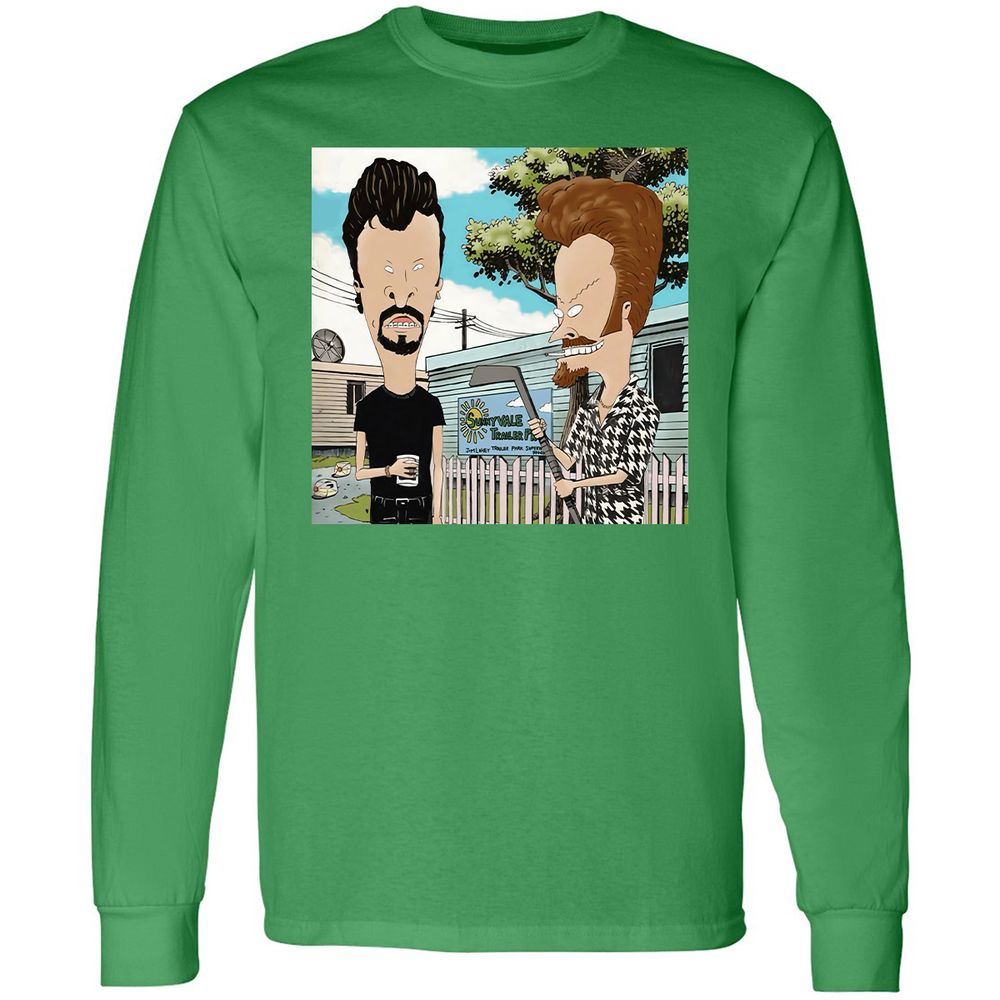 Long Sleeve T-Shirt - KQEQJ8BY - Irish Green - 10