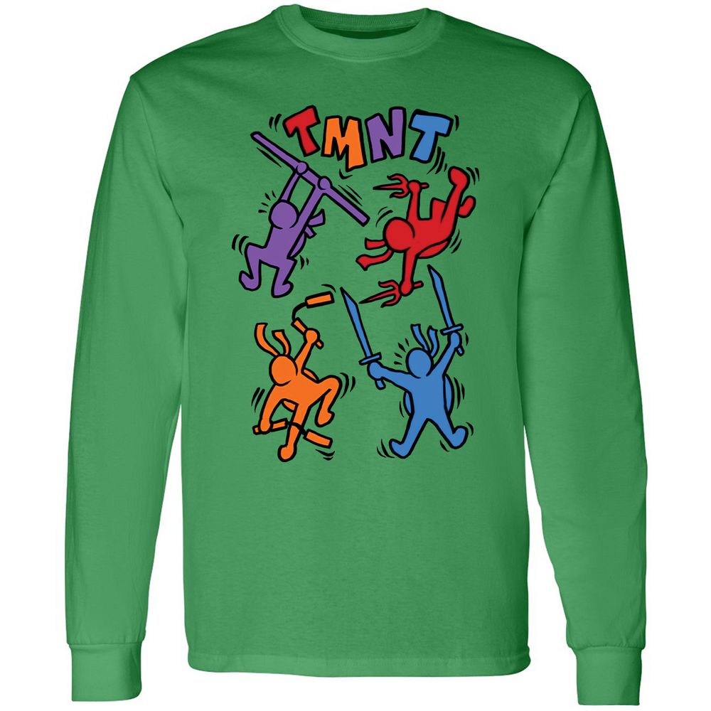 Long Sleeve T-Shirt - AVSX8JQS - Irish Green - 10