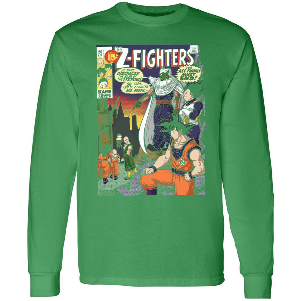 Long Sleeve T-Shirt - LNLLEJ45 - Irish Green - 10