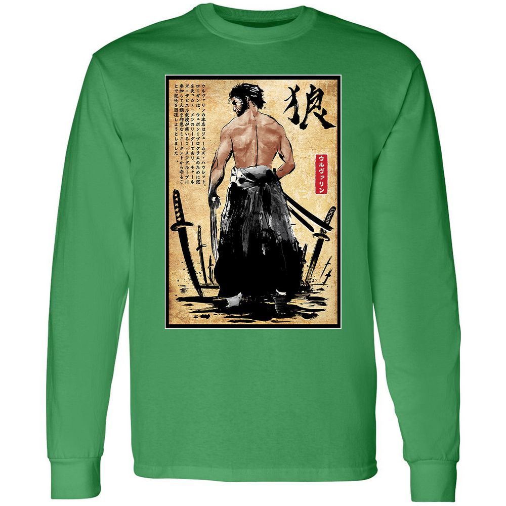 Long Sleeve T-Shirt - WLAHSB6H - Irish Green - 10