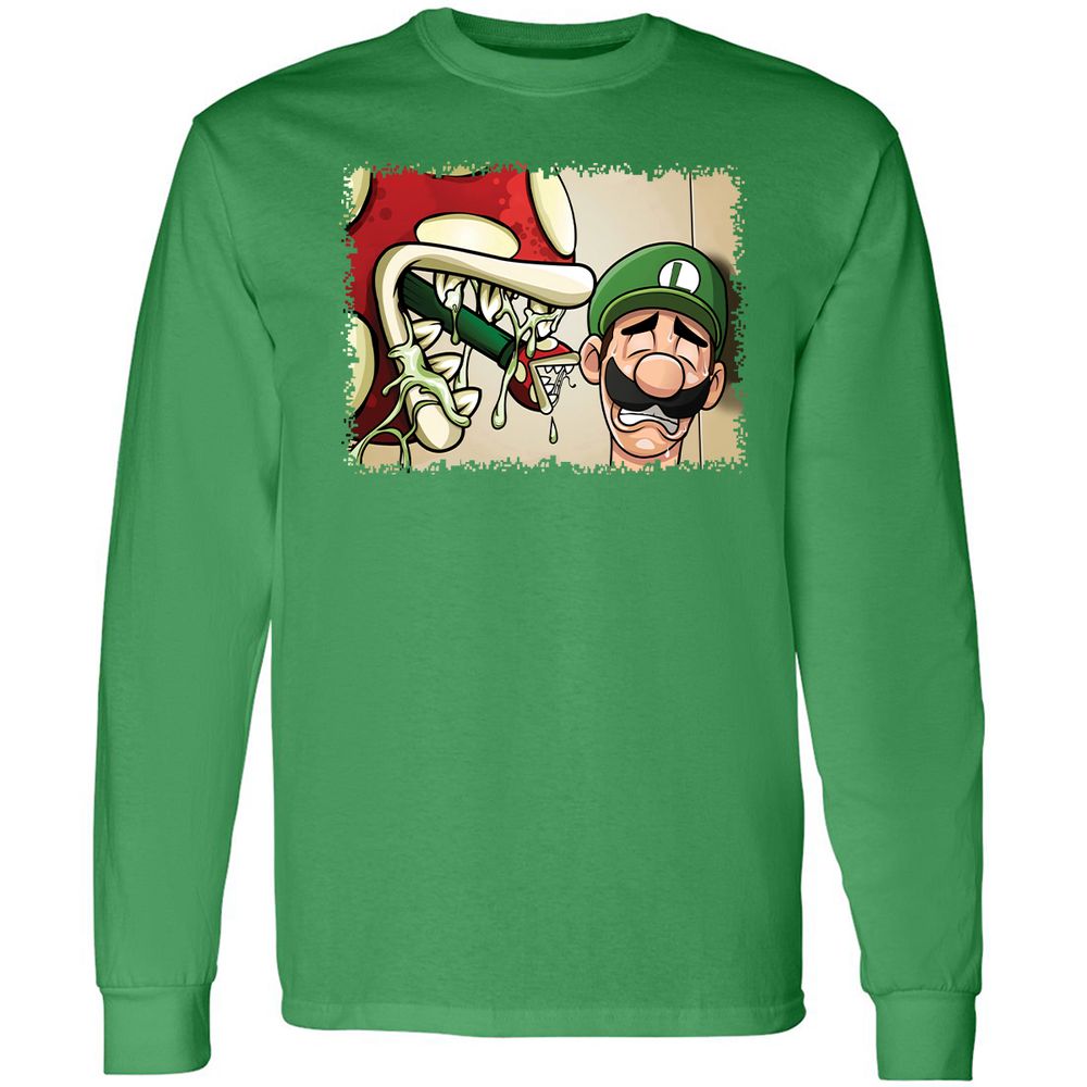 Long Sleeve T-Shirt - 9Y5NWXFU - Irish Green - 10