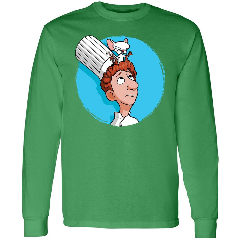 Long Sleeve T-Shirt - 1D4E92VK - Irish Green - 10