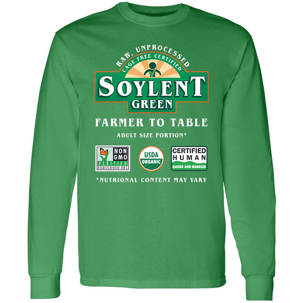 Long Sleeve T-Shirt - G16KKQ8D - Irish Green - 10