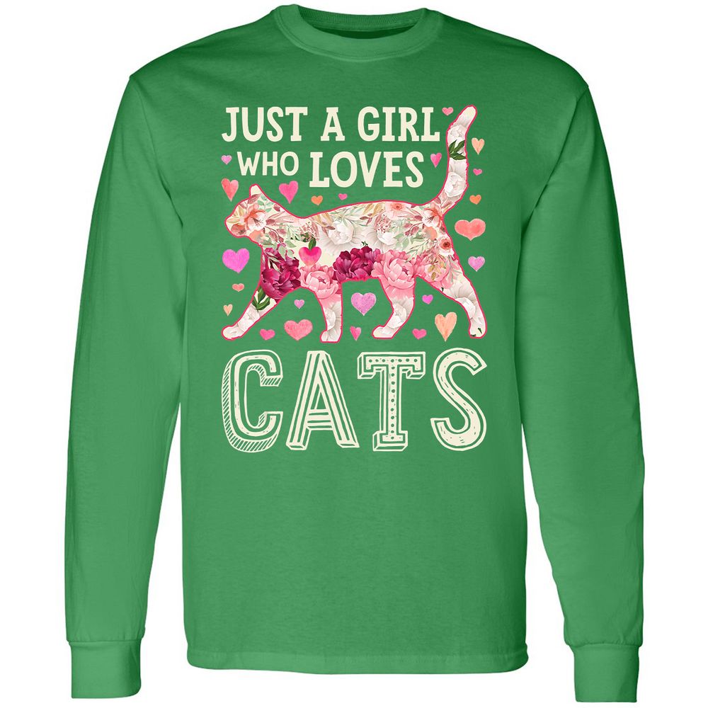 Long Sleeve T-Shirt - Q9VQZEZA - Irish Green - 10