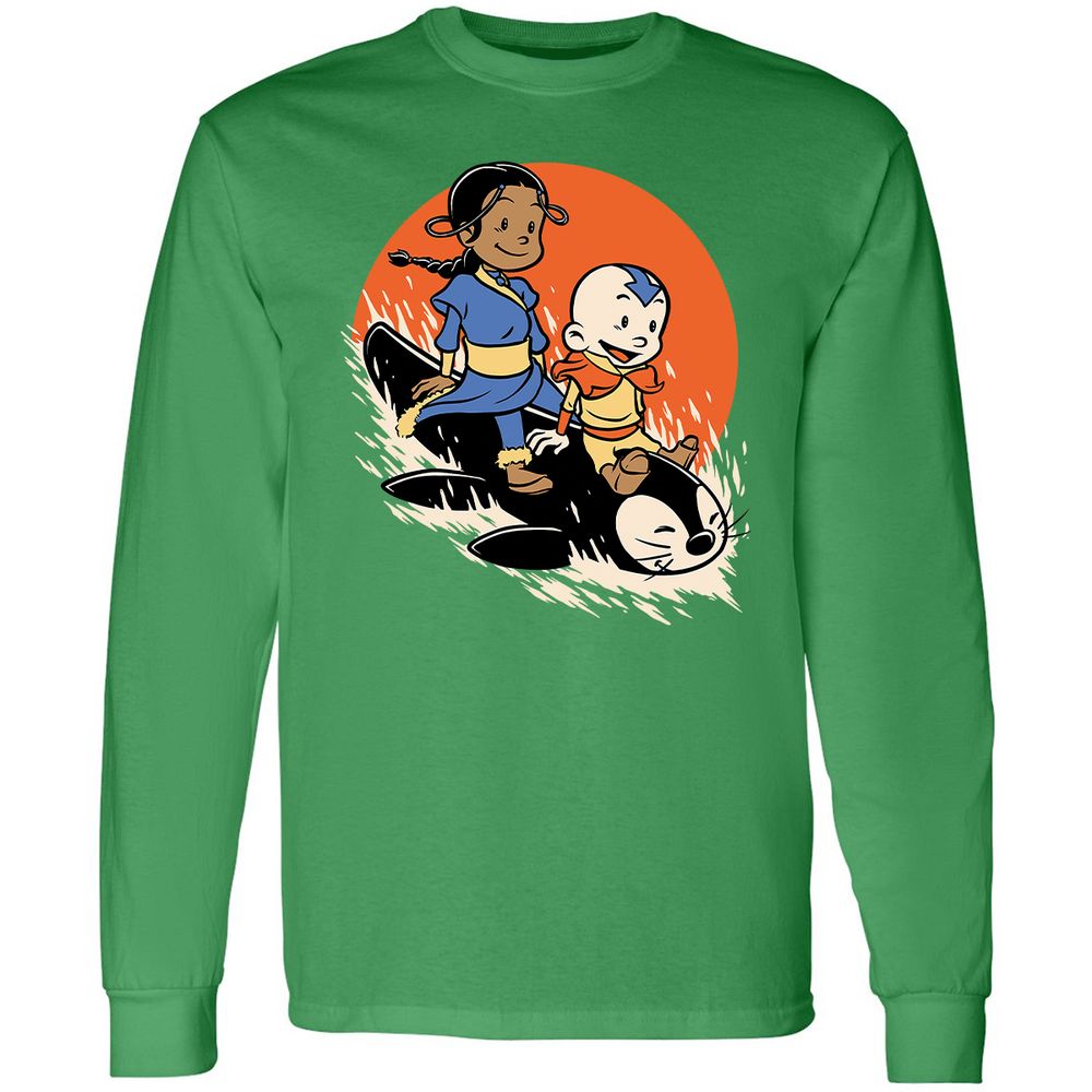 Long Sleeve T-Shirt - 46CQ8JD7 - Irish Green - 10