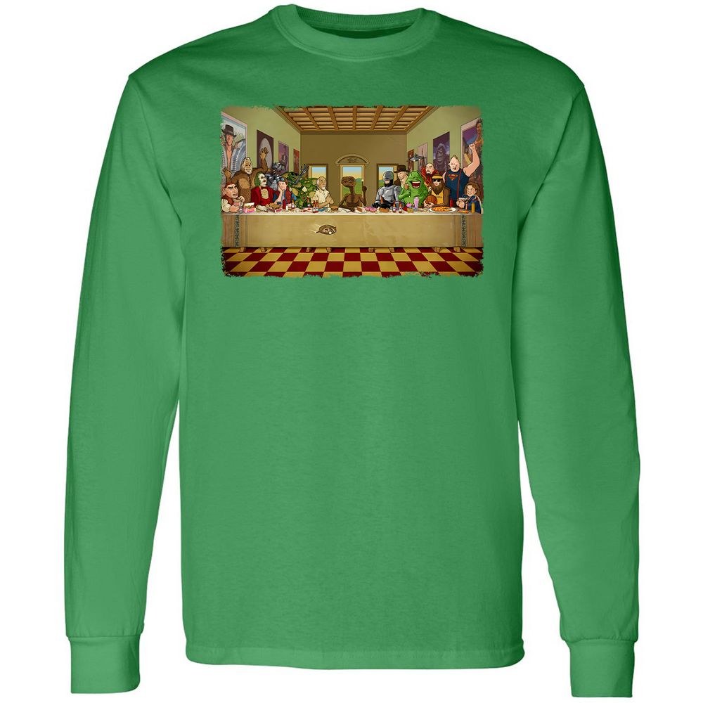 Long Sleeve T-Shirt - H7N7Y4EM - Irish Green - 10